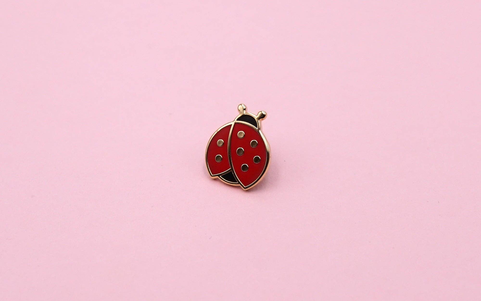 Kelly McMahon Design - Wholesale Lapel Pin/Button - Ladybug Mini Pin1