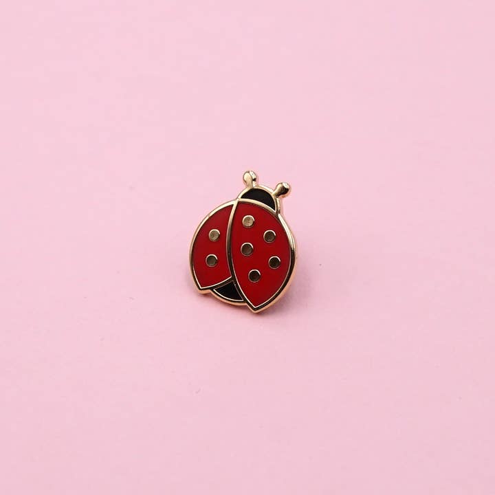 Kelly McMahon Design - Wholesale Lapel Pin/Button - Ladybug Mini Pin1