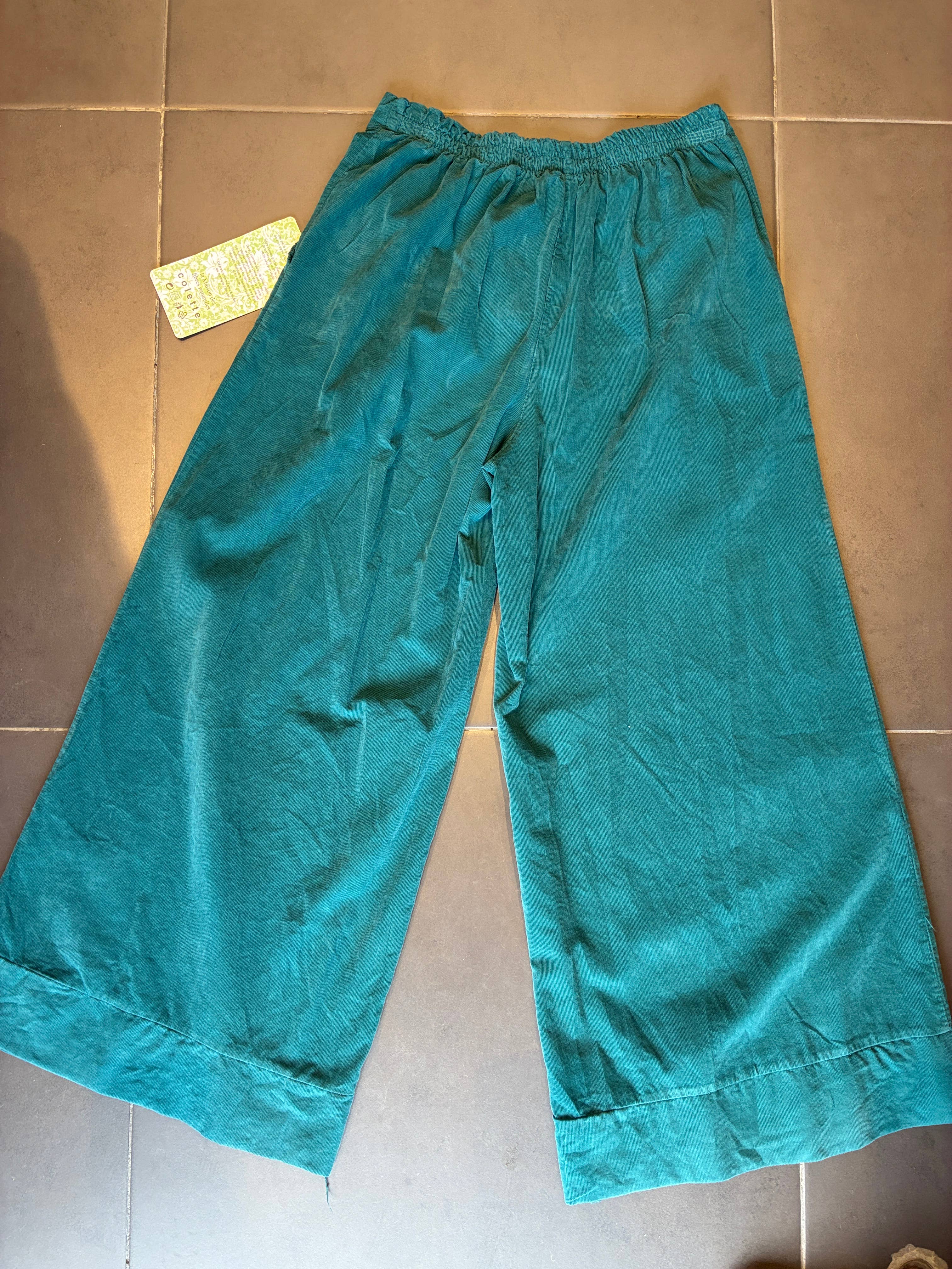 la maison des fibres naturelles - Venta al por mayor Pantalones - Mujer - Pantalón de pinzas de terciopelo 6595 100% algodón15