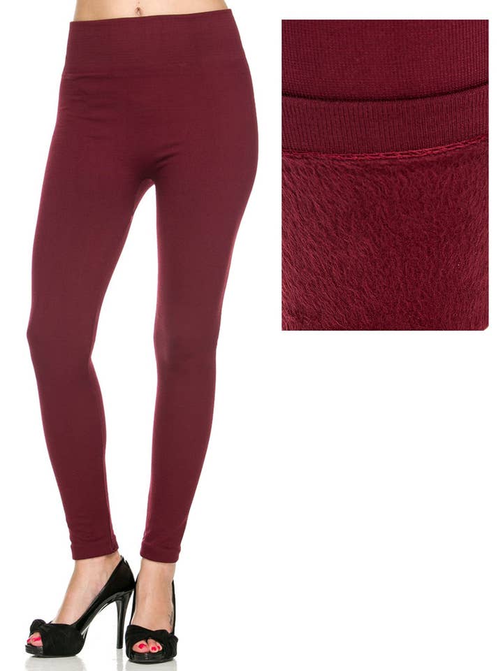 2278 - Leggings con forro polar y de piel para venta al por mayor de The Magic Scarf Company