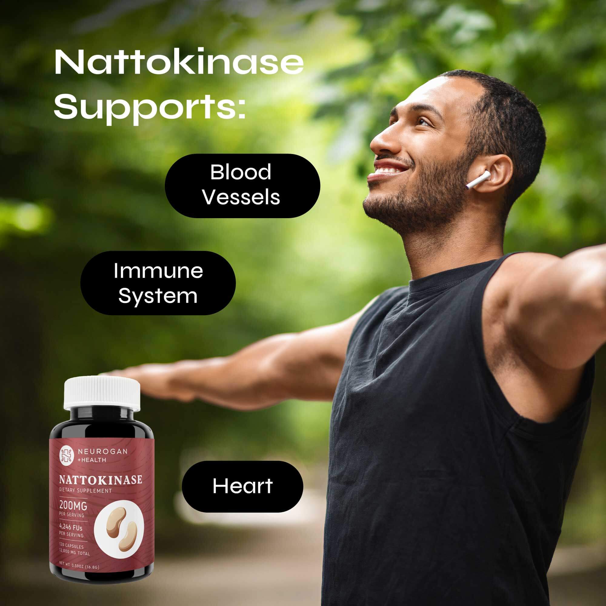 Neurogan Health – Großhandel Nahrungsergänzungsmittel/Vitamin zum Einnehmen – Nattokinase-Kapseln3