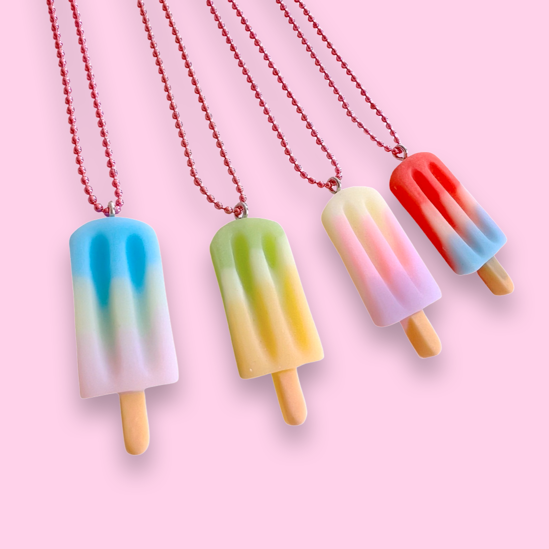 Pop Cutie Accessories & Gifts - Europe - Wholesale Kids Necklace - Kids - Pop Cutie Sorbet Ice Lolly  Kids Necklace  - Jewelry2