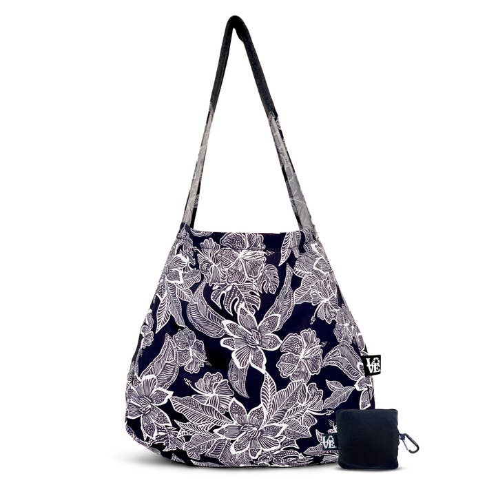 Sac fourre-tout Stash It - Dark Tropics pour la vente par Love Bags