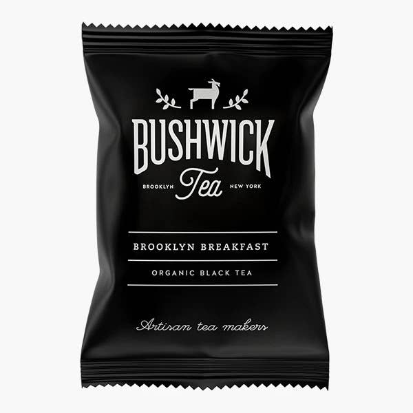 15 sachets emballés individuellement pour la vente par Bushwick Teas
