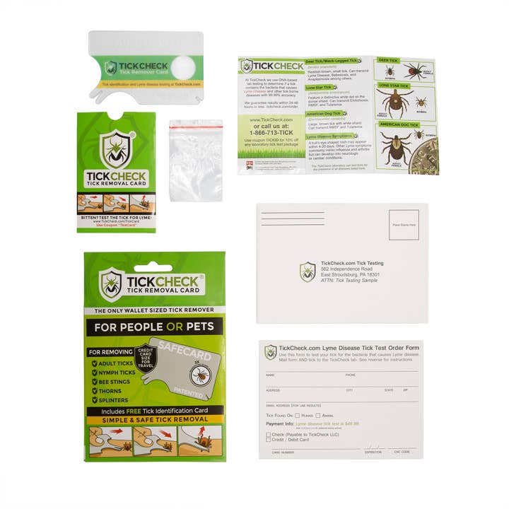 TickCheck - Wholesale Insect Repellent - TickCheck Tick Remover Card