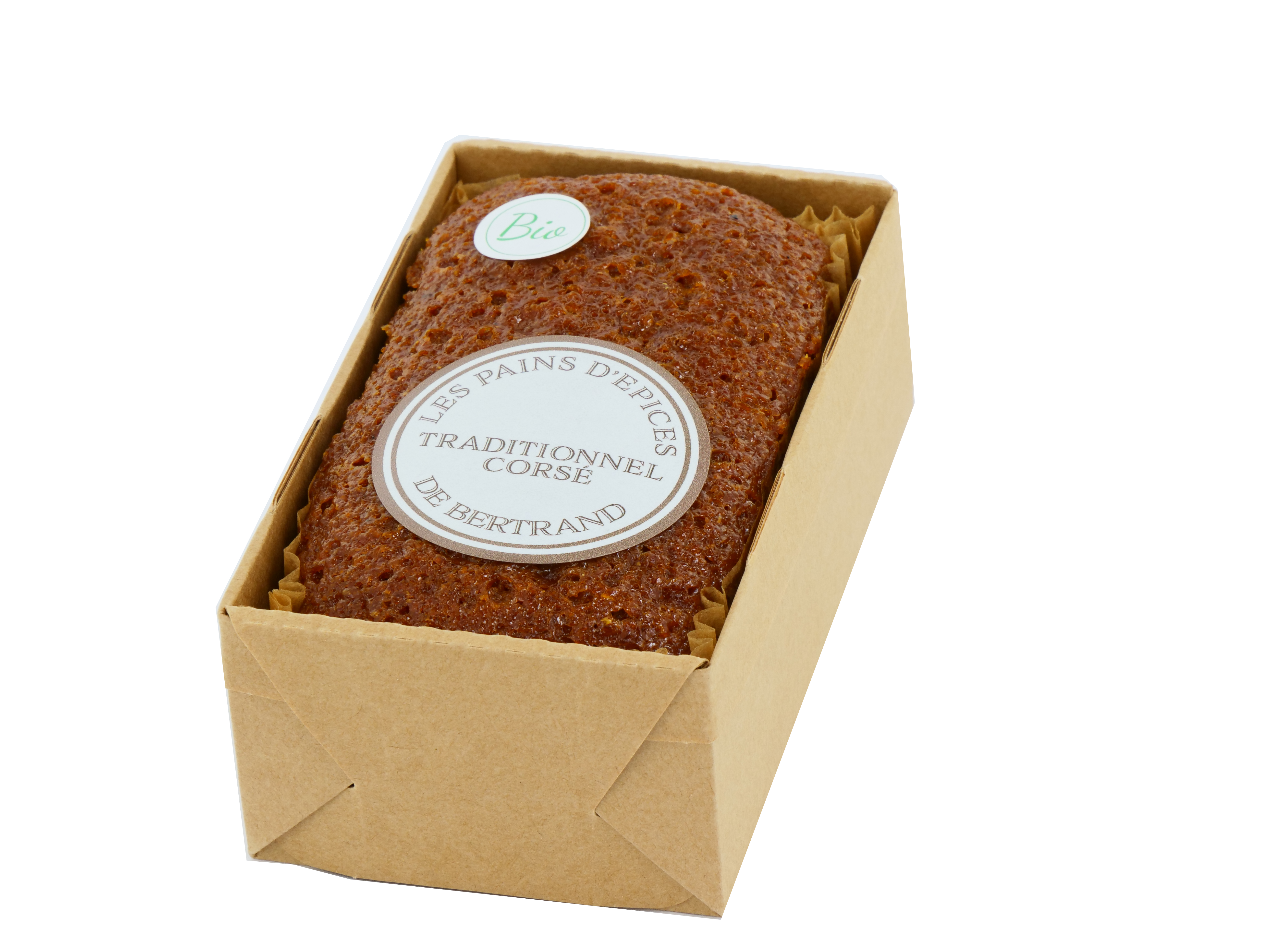 LES PAINS D'EPICES DE BERTRAND - Vente Pains/tortillas - Pain d'épices traditionnel corsé BIO1