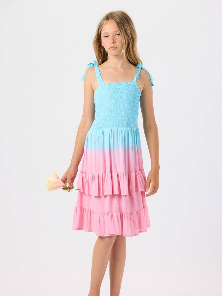 Vestido Begonias para Crianças por atacado de Tiare Hawaii