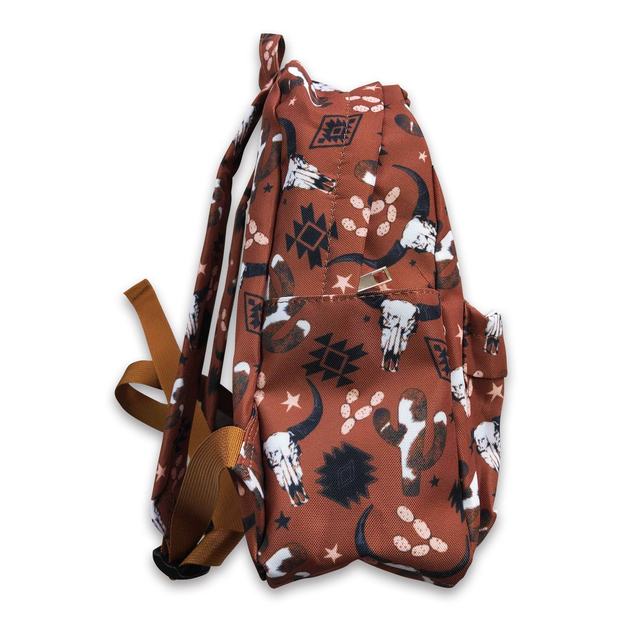 Yawoo Garments - Wholesale Backpack - Kids - Cactus bull skull western kids girlsbackpack2