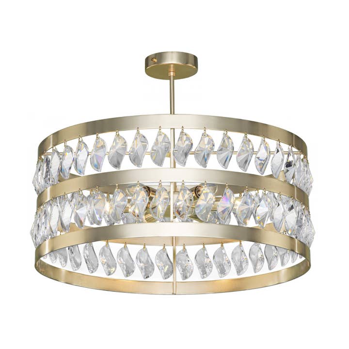 Tiara 6-Light Chandelier by Asfour® for wholesale by ChandelierParts