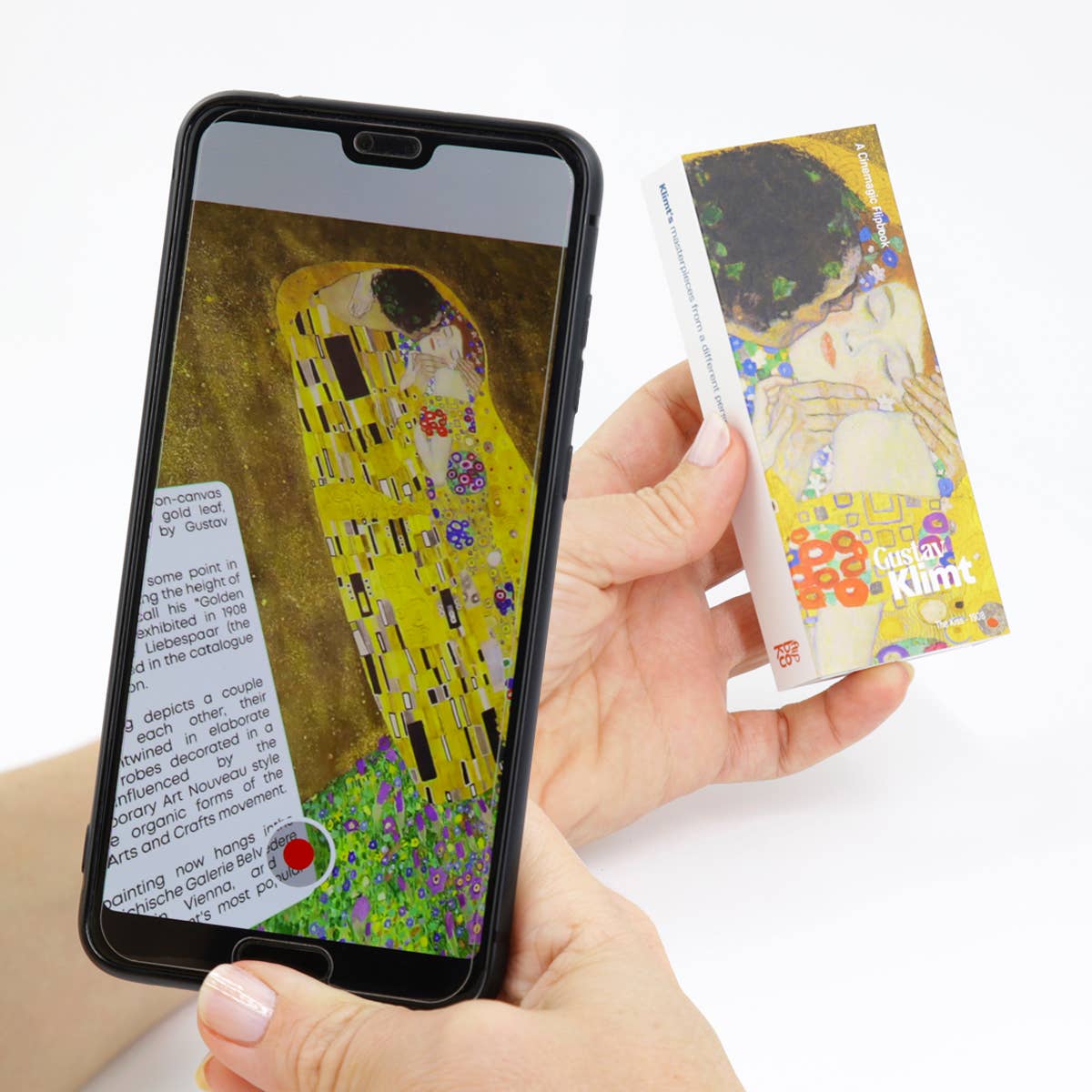 Flipboku – Großhandel Auslagebuch – Gustav Klimt Flipbook – Meisterwerke in Bewegung6