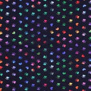 Jo's Pet Treats & Bandanas by Abab Enterprises, LLC - Vente Bandana – chien - Bandana à nouer pour chien avec motif de patte, prêt à être vendu au détail25