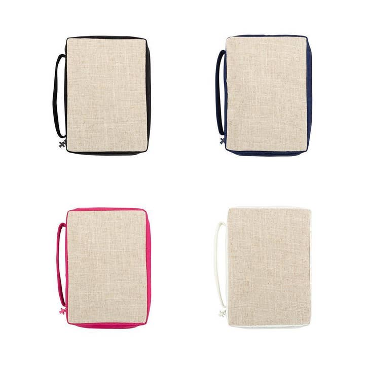 Mainstreet Collection - Wholesale Bible Cover - Linen Bible Carrier1