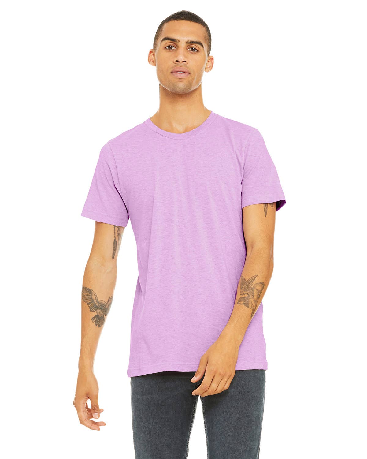 Total Apparel - Wholesale T-Shirt - Men's - Bella + Canvas Unisex Heather Blank CVC T-Shirt | 3001CVC48