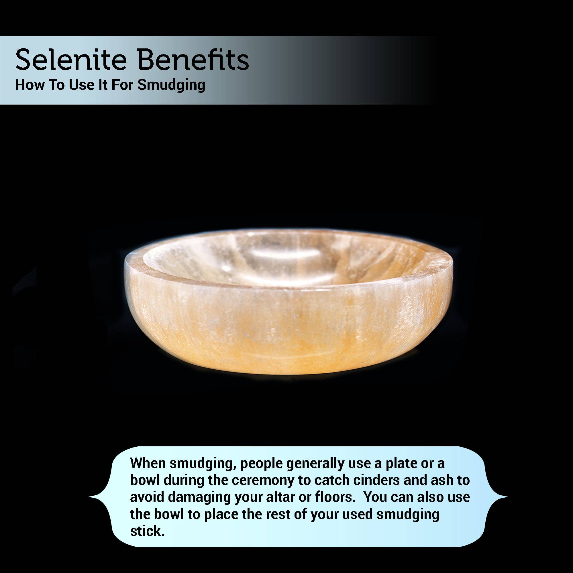 Designs by Deekay Inc. - Wholesale Smudge Plate - Orange Selenite Smudge Bowl (5 in.)1