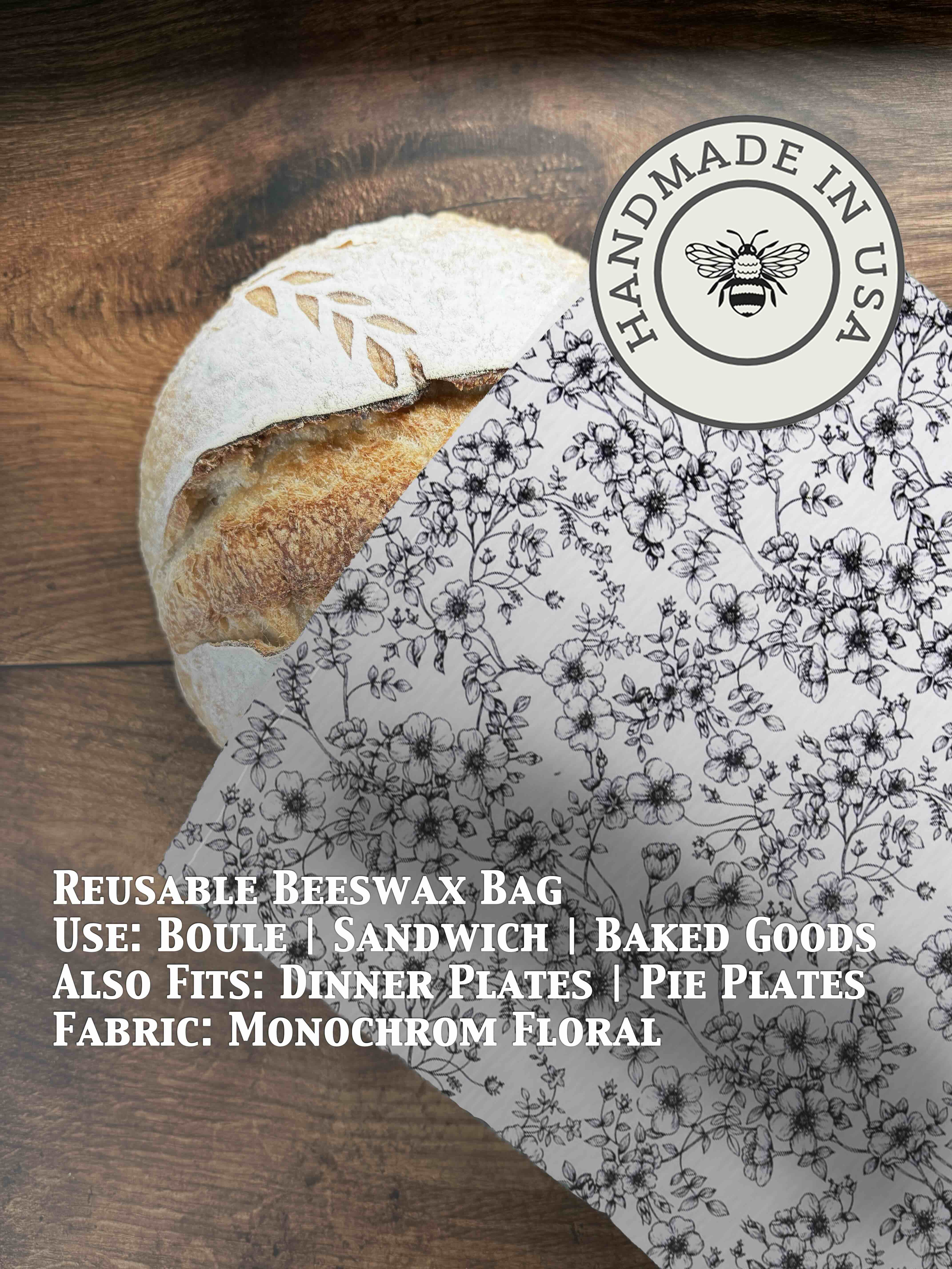 Five Oaks Farm – wholesale Food storage wrap/bag – Bread Bag | Beeswaxed26