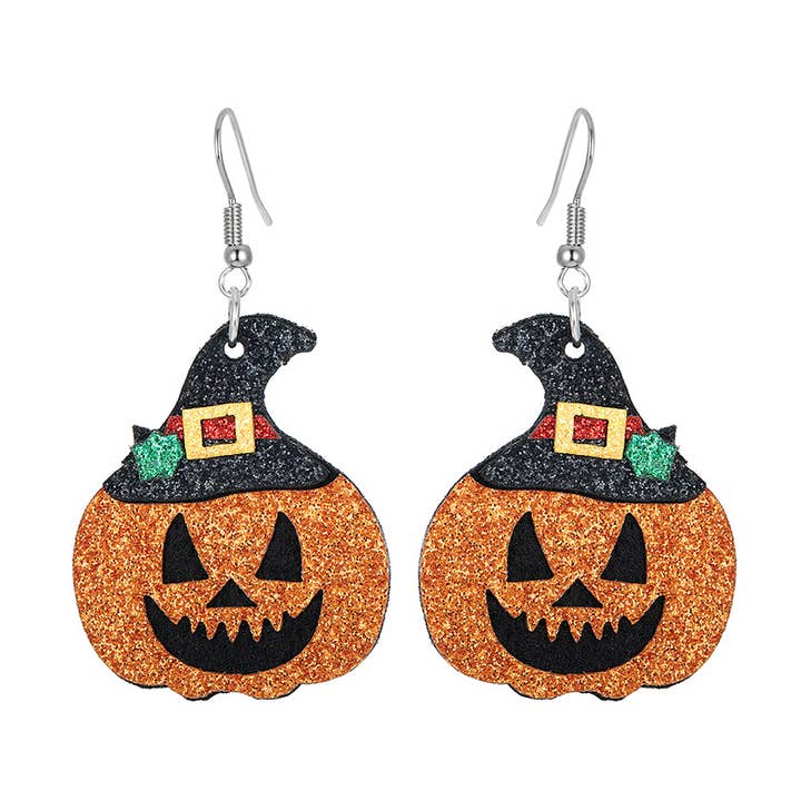 HALLOWEEN PUMPKIN EARRING for wholesale by Western Fashion