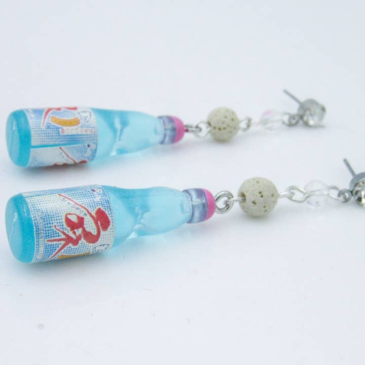 Oh, Heart! - Wholesale Dangle Earrings - Ramune Japanese Soda Scented Dangle Earrings2