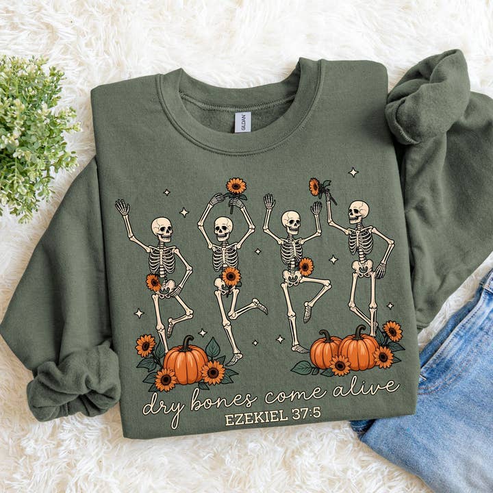 Efterårs Bibelvers Sweater, Trobaseret Kristent Sweatshirt for engroshandel hos Southern Rheas