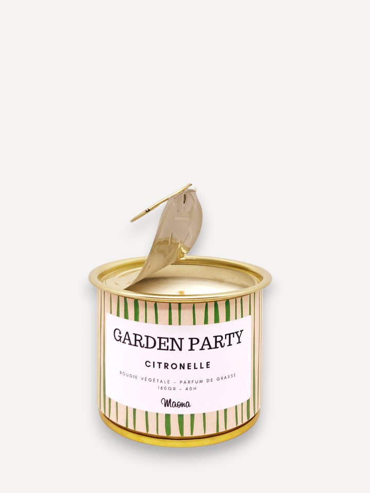 Vela vegetal para fiesta en el jardín - Citronella para venta al por mayor de Maona