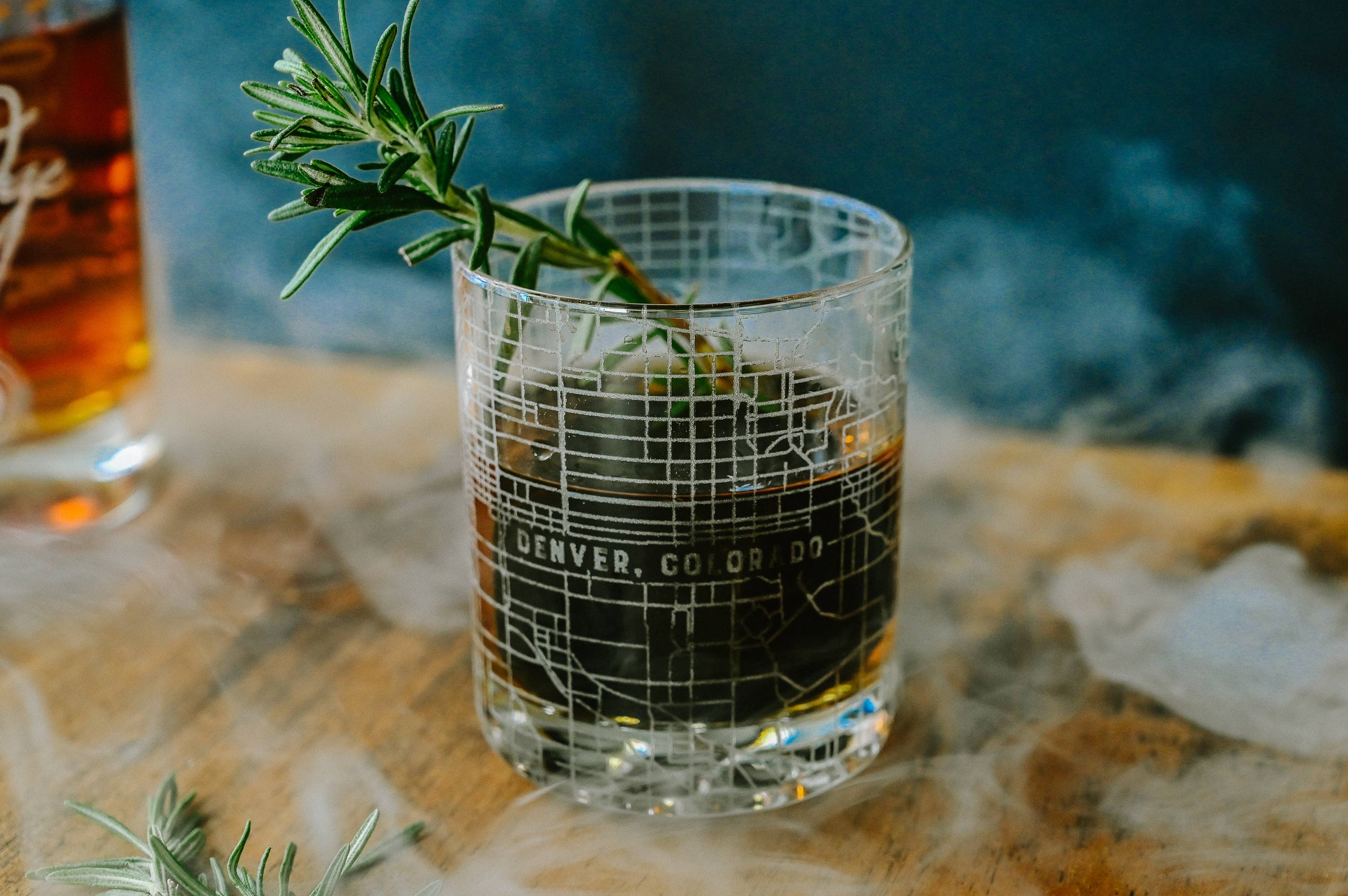 LumEngrave - Wholesale Cocktail/Liquor Glass - DENVER CO Engraved Whiskey Glass | Or Choose Your Own Map!1