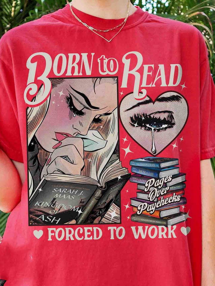 Born To Read Shirt, Forced To Work T-Shirt, Bookish Shirt and other Purchase Wholesale born to read forced to work. Free Returns & Net 60 Terms on Faire trending on Faire.