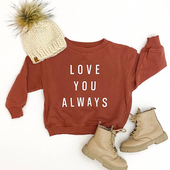 Col rond Love You Always pour la vente par Merce and Company