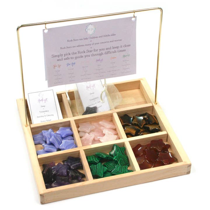 Wellness Rock Stars-displayset voor wholesale door Black Ginger