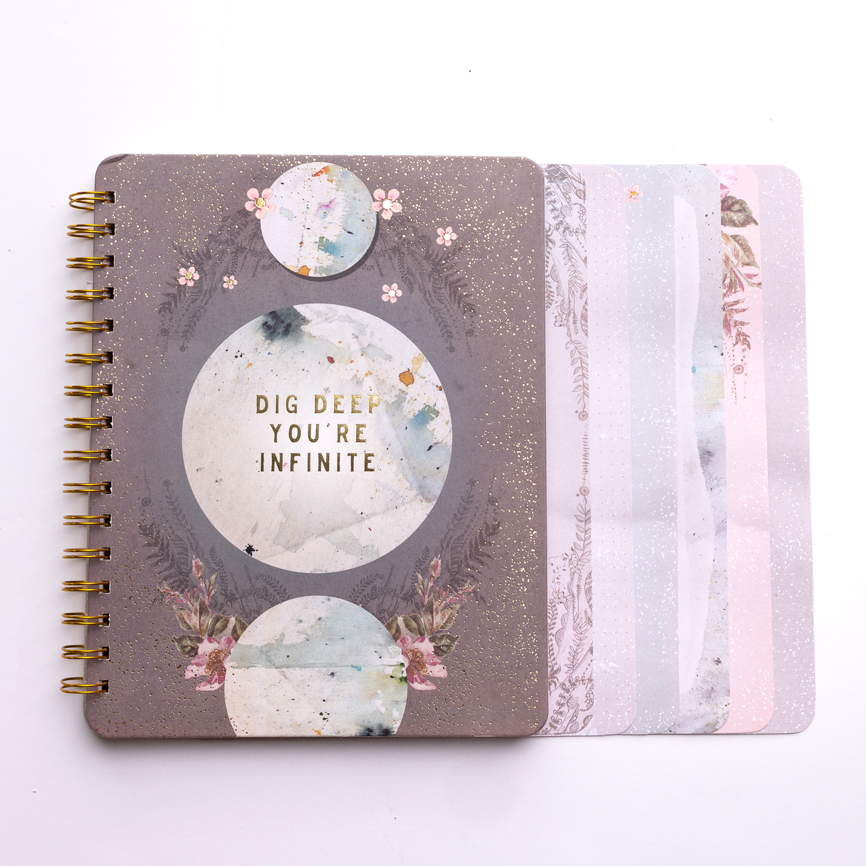 PAPAYA – wholesale Notebook – Spiral Notebook, You're Infinite1
