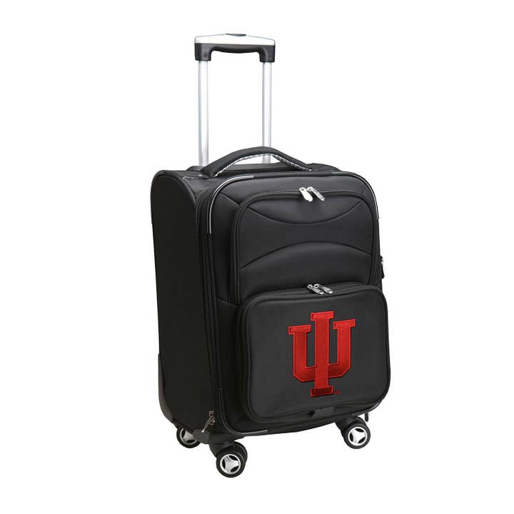 NCAA Indiana Hoosiers 21" Carry-On Spinner Soft side for wholesale by Mojo Licensing