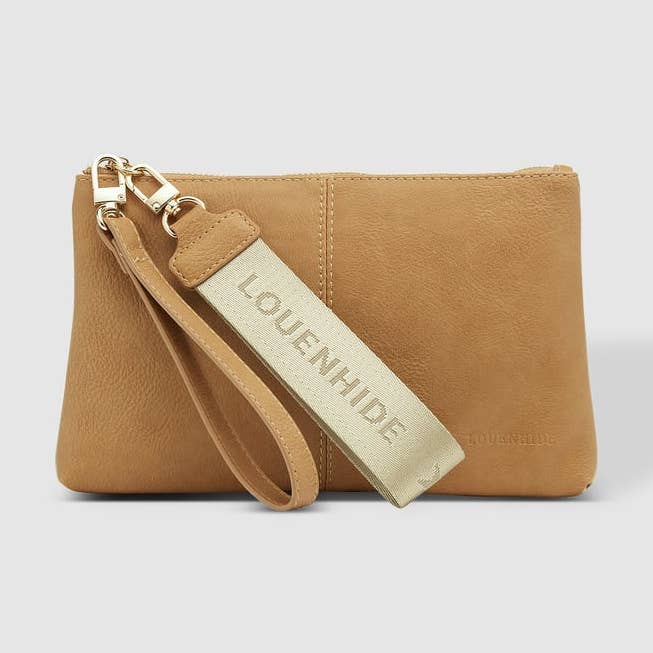 Mimi Logo Pochette - Camel pour la vente par Louenhide