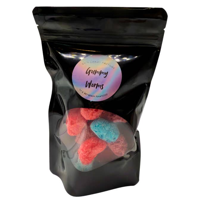 Gummiwürmer | Gefriergetrocknete Süßigkeiten für den Großhandel von CC’s Candy Factory