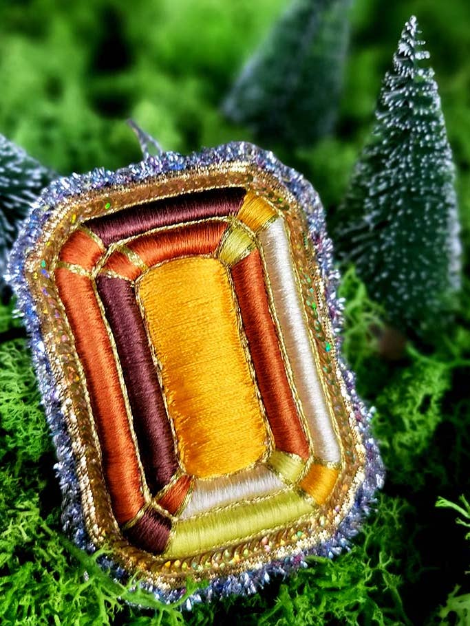 Golden Precious Stone and Amber for wholesale by Céleste Mogador