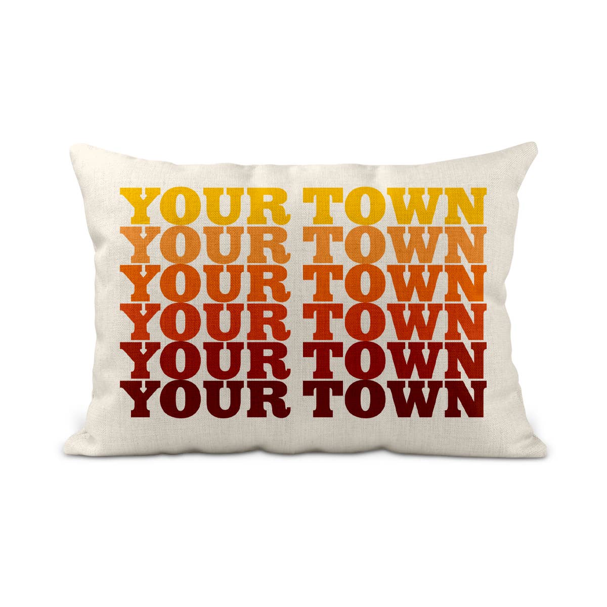 Rock Scissor Paper - Vendita all'ingrosso Cuscini lombari - Cuscino Lombare Personalizzato Città - Supergrafica ripete nome1