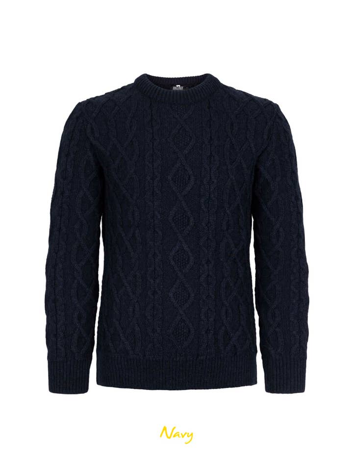 Norlender Knitwear AS - Wholesale Knitted jumper – unisex - Tórshavn aran sweater 3802