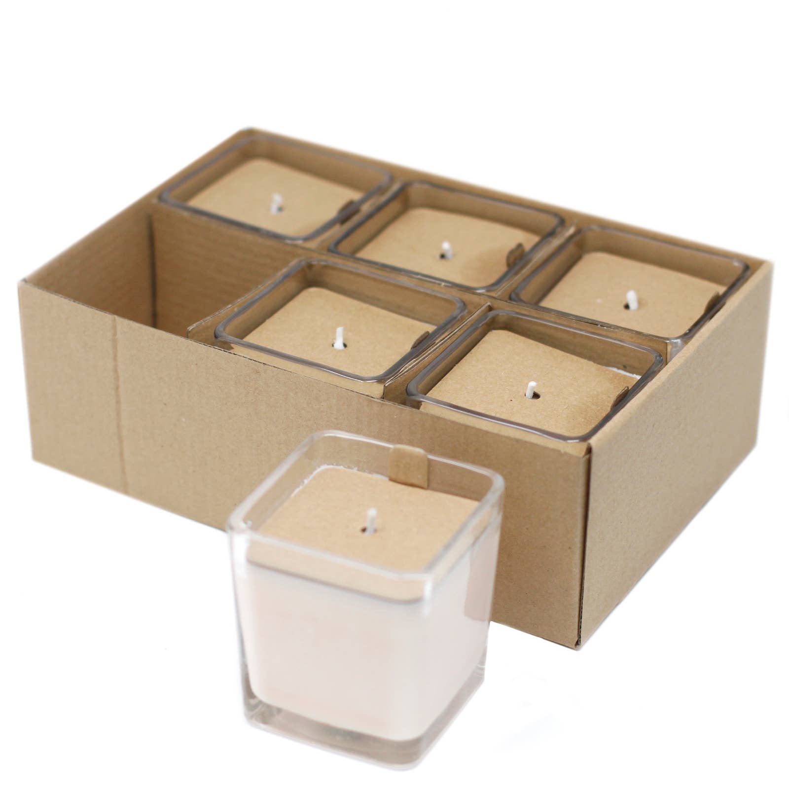 Carol's Candles & Gifts Ltd - Wholesale Jar/Filled Candle - Grapefruit & Ginger Soy Wax Candle Recycled Glass Jar2