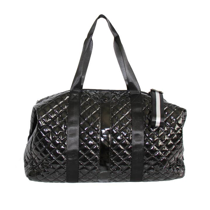 The Debra Diamond Weekender Duffle Bag Glossy Black
for wholesale by Lemonbella