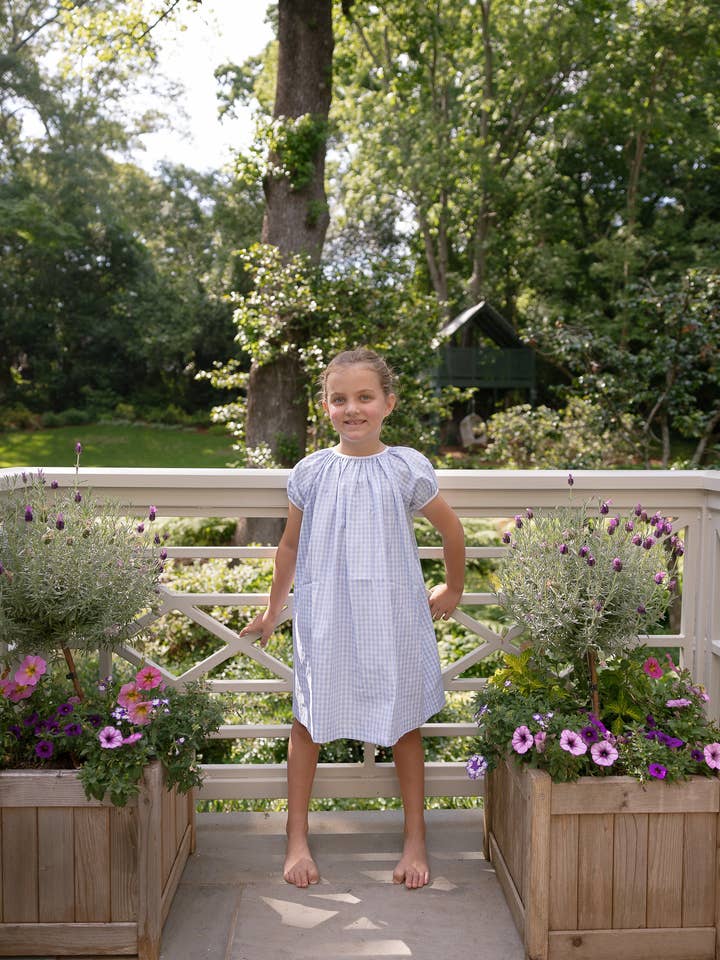 Sun House Children's - Wholesale Dress - Kids - Ella Dress in Check1