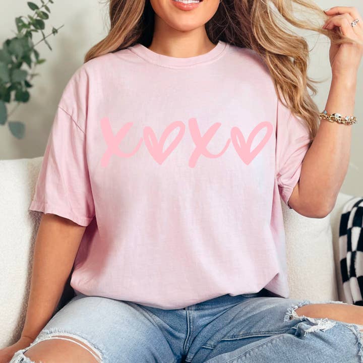 Shoppe SHC - Wholesale T-Shirt (Graphic) - Women's - Valentine's Day Shirt | Women's Tee | Comfort Color Tee