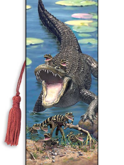 3D Royce bookmark - Gators for wholesale by Artgame Ltd.