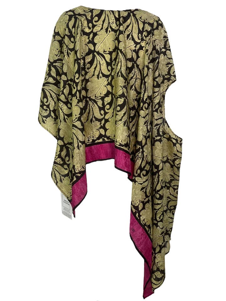 sariKNOTsari - Wholesale Outerwear Vest - Women’s - PRC7800 Avatar Pure Silk Versatile Vest4