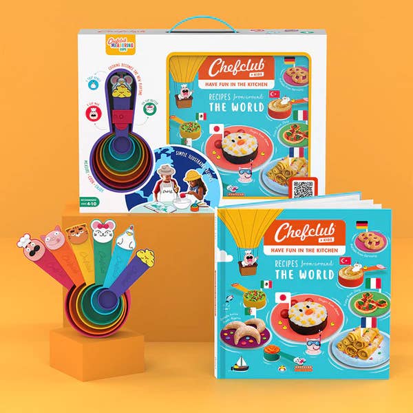 White Knight Toys Inc. - Wholesale Cookbook - Chef Club Kids Recipes From Around The World with a BONUS