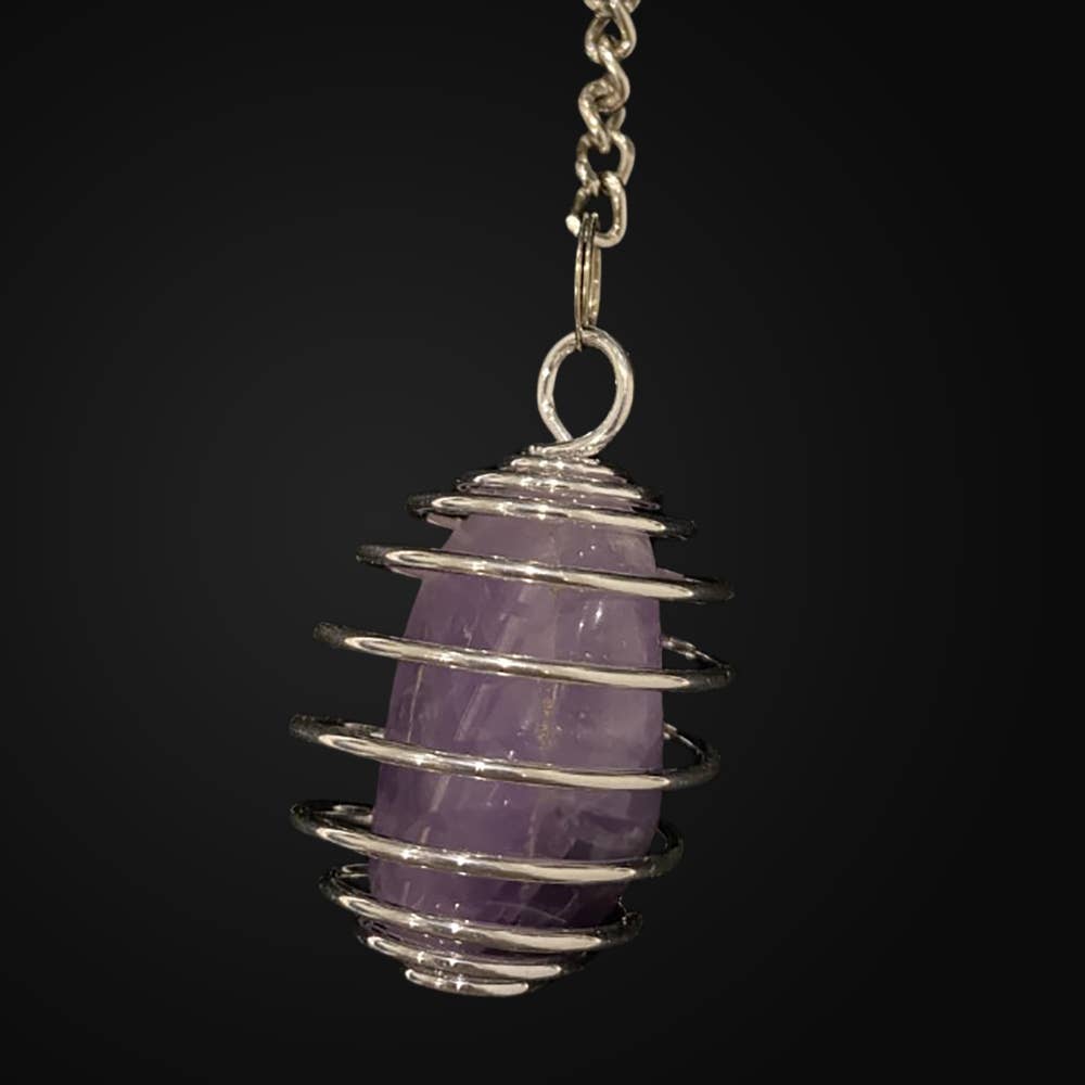 VIE – wholesale Keychain – Women's – Spiral Cage Tumble Keychain1