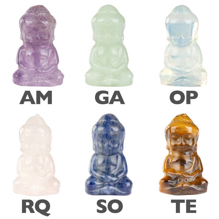 Benjamin International - Wholesale Spiritual Stone/Crystal - GEMSTONE BUDDHAS
