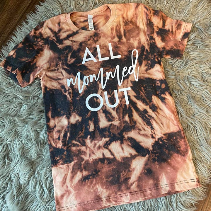 Chemise Blanchie All Mommed Out pour la vente par rustikcreation