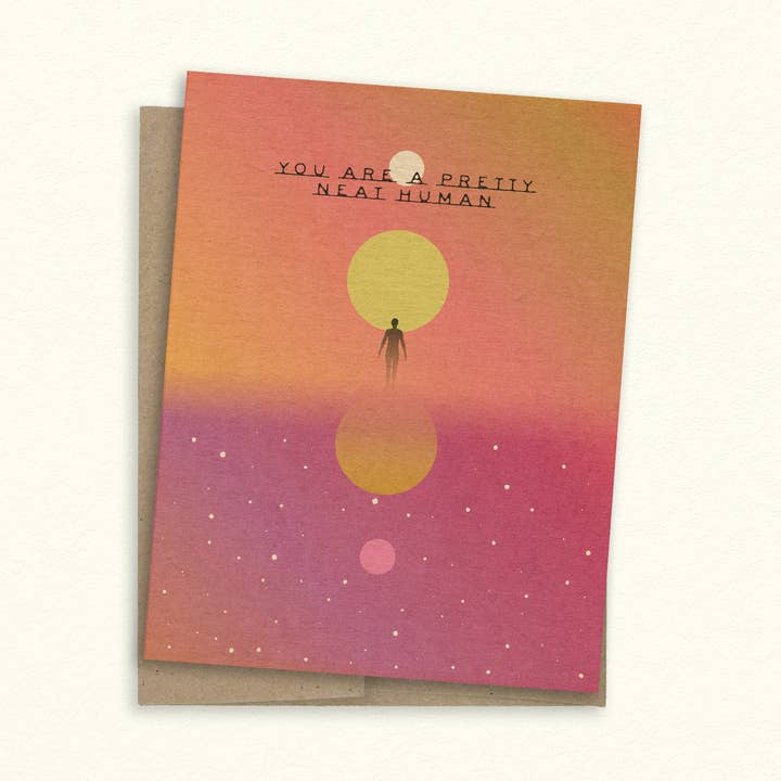 Sei un biglietto di auguri per un essere umano davvero fantastico. per la vendita all'ingrosso da parte di SheeleyCo