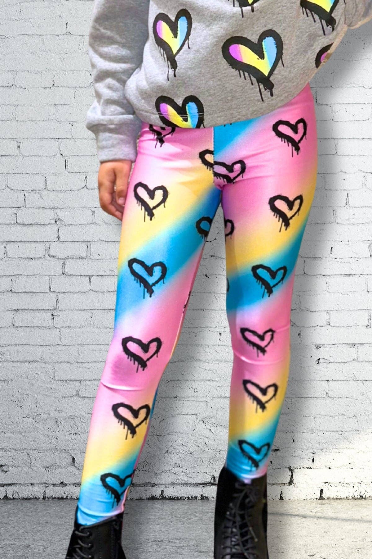 PixieLane - Vendita all'ingrosso Leggings - Bambini - Leggings lunghi High Shine60