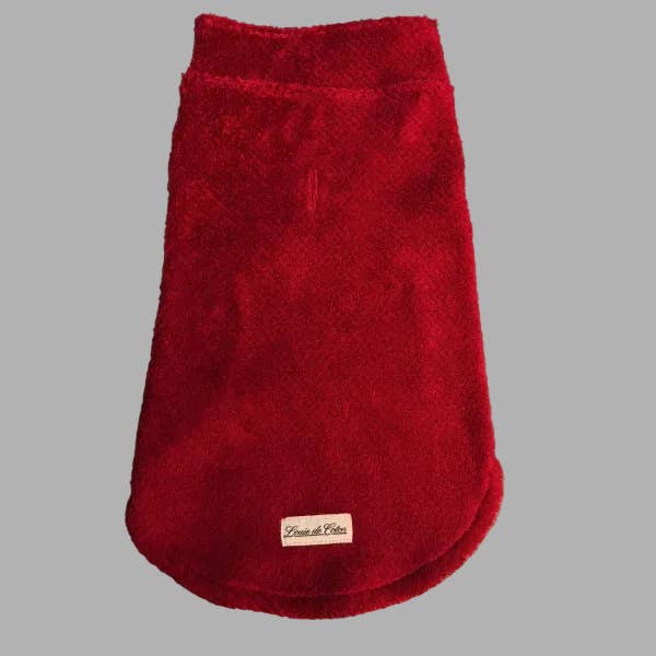 Limited-Edition Polartec Thermal Pro Fleece - Maroon for wholesale by Louie de Coton