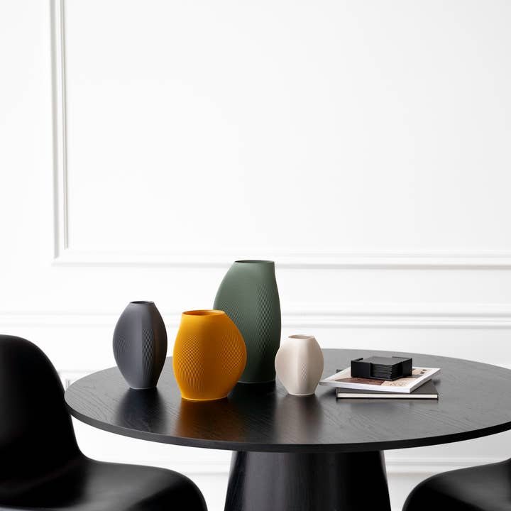 recozy - Wholesale Vase - Bay 3 Vase | recycled materials | incl. glass insert18