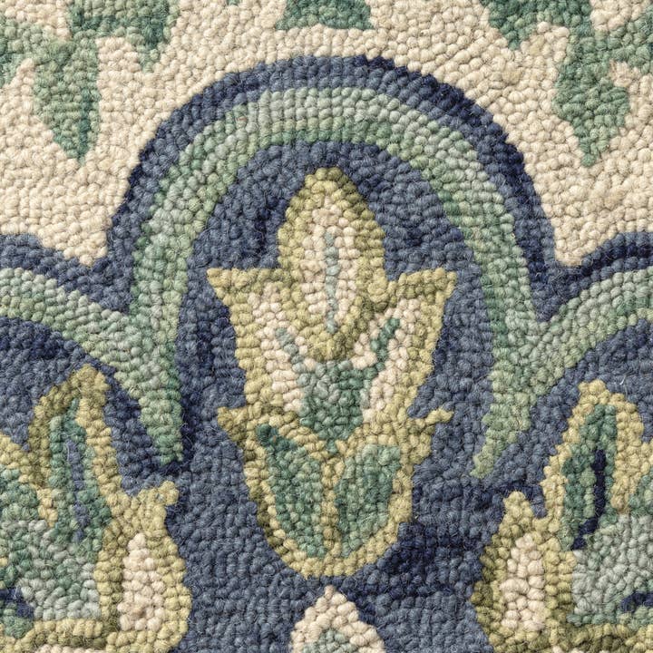 LR Home - Wholesale Area Rug - Nia Classic Scalloped Edge Hand-Tufted Wool Indoor Area Rug65