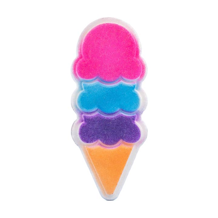 Luxiny Products - Luxurious Bath and Body - Wholesale Bath Bomb/Fizz - Bath Bomb | Hand Painted | Color Burst | Ice Cream Cone2